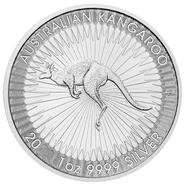 Moneda Canguro Australiano de Plata de 1 oz (de Nuestra Elección)