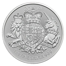 Moneda Escudo de Armas Real de Plata de 1 oz 2019
