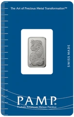 Lingote de Platino de 5 g PAMP