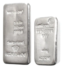 Lingote de Plata 1kg Sin IVA para Custodia