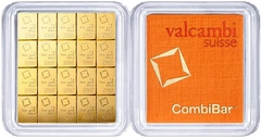 Valcambi CombiBar 20 x 1 Lingotes 1 gramo de oro