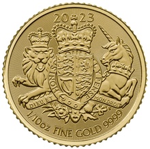 Moneda de Oro 1/10oz - Escudo Real de Armas 2023
