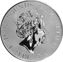 Royal Mint 10oz de Plata - 2018 El Valiente