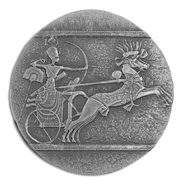 Carro de Guerra 5 oz de Plata 2020
