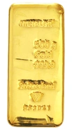 Lingotes de Oro de 500 g
