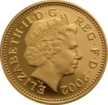 Moneda de Oro de 1 Penique de Nuestra Elección
