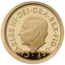 Moneda Medio Soberano de Oro 2026 Proof