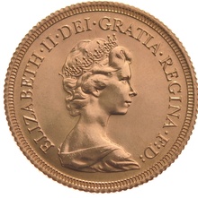 Soberano de Oro 1979 - Isabel II Retrato Decimal