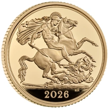 Juego de 3 Soberanos Proof 2026