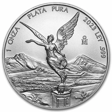 Moneda Libertad Mexicana de Plata de 1 oz 2023