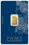 Lingote de Oro de 2,5 g PAMP