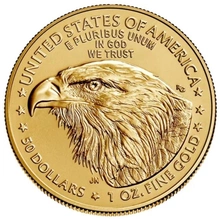 Moneda American Eagle de Oro de 1 oz 2022