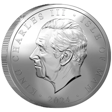 Moneda Ángel de la Isla de Man de Plata de 1 oz 2024