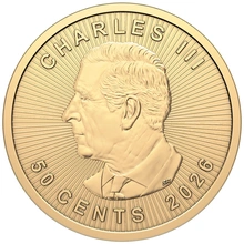MapleGram 2026 25 x Monedas de oro de 1 g