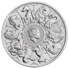 Moneda Bestias de la Reina de Platino de 1 oz Completer 2022