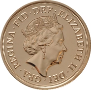 Soberanos de Oro Isabel II Quinta Jefa 2016 - 2022
