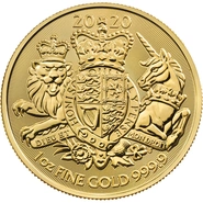 Moneda Escudo de Armas Real de Oro de 1 oz 2020