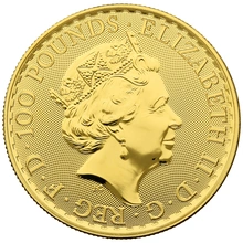 Moneda Britannia de Oro de 1 oz 2021