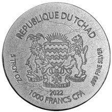 Moneda de 5 oz de Plata - Kuk 2022
