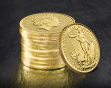 Moneda Britannia de Oro de 1 oz 2018