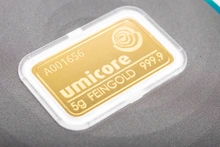 Lingote de Oro de 5 g Umicore
