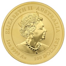 Perth Mint 1oz de Oro - 2020 Año del Ratón en Caja Regalo