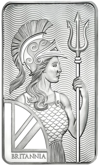 Lingote de Plata de 10 oz Britannia