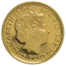 Moneda Britannia de Oro de 1/4 oz Proof 2001