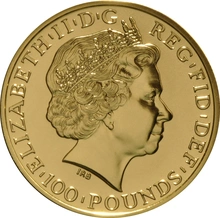 Moneda Britannia de Oro de 1 oz 2011