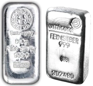 Lingotes de Plata de 500 g