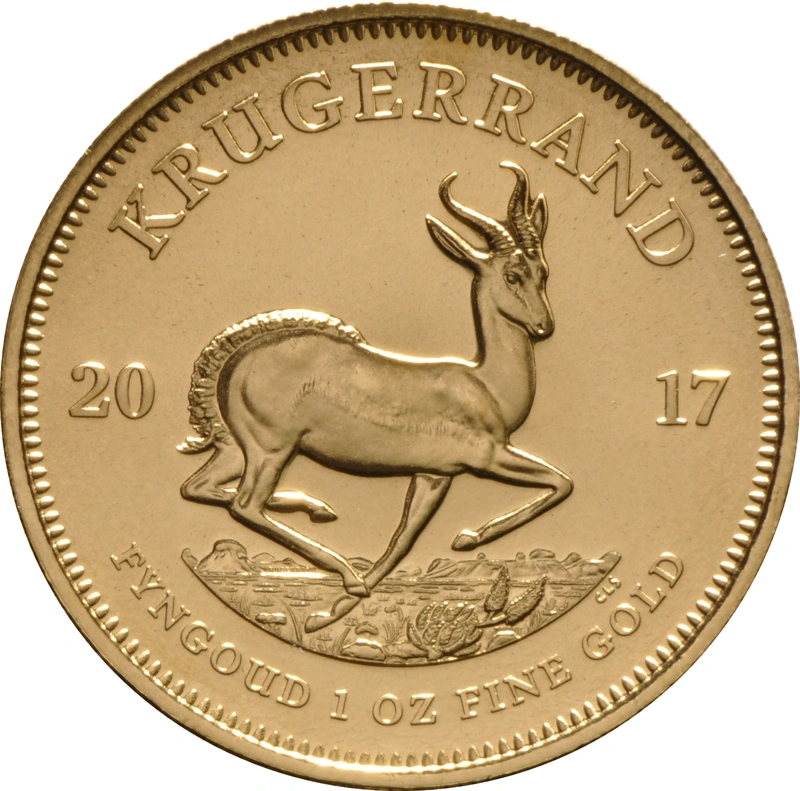 2017 Krugerrand Gold Coin 1oz