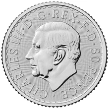 Moneda Britannia de Plata de Cuarto de Onza 2025