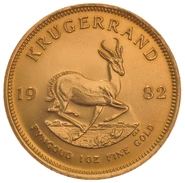 Moneda Krugerrand de 1 oz de Oro 1982
