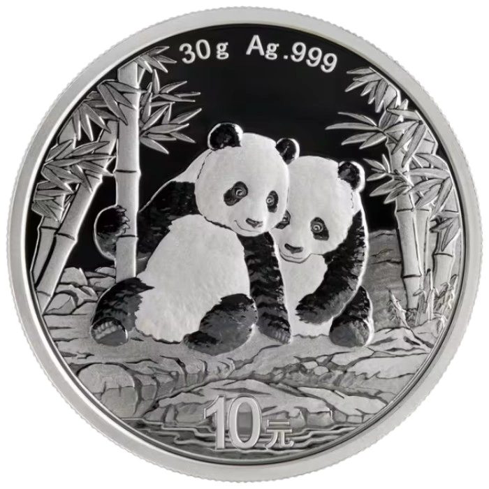 Moneda Panda Chino de Plata 30 g 2026