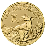 Royal Mint 1/4 oz de Oro - 2020 Año de la Rata