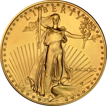 Moneda American Eagle de Oro de 1 oz 1990