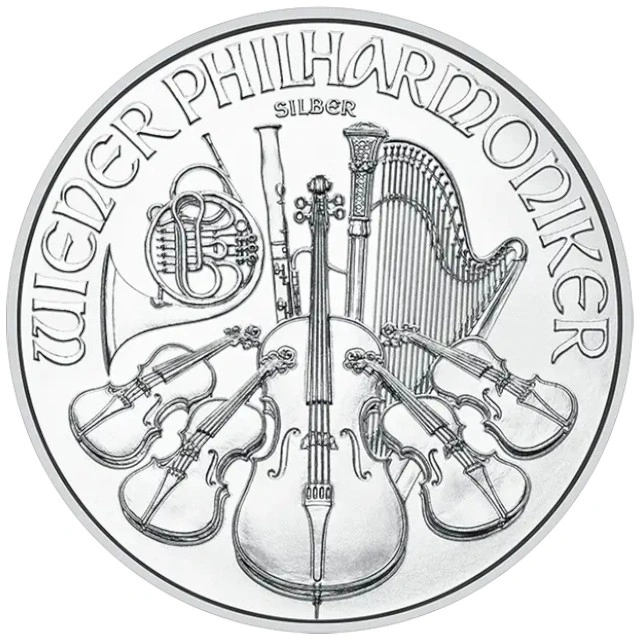 Moneda Filarmónica Viena de Plata 2026