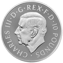 Moneda de 10oz de Plata Unicornio de Seymour - Bestias Tudor 2024