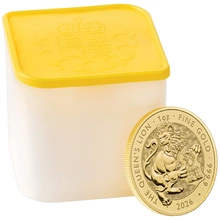 2026 León de la Reina - Bestias Tudor Moneda de oro de 1 onza