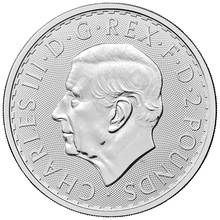 Moneda Britannia de Plata de 1 oz 2026