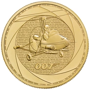 Moneda Oro de 1 oz 2024 - Serie "Seis Décadas de James Bond": Bond de los Años 60