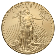 Moneda American Eagle de Oro de 1 oz 2019