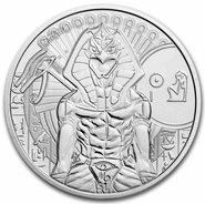 Moneda Dioses Egipcios Ra de Plata de 1 oz