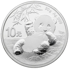 Moneda Panda Chino de Plata de 30 g 2020