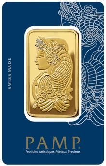 Lingote de Oro de 100 g PAMP
