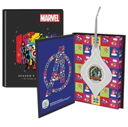 Moneda de Plata de 1 oz Felices Fiestas Marvel 2023