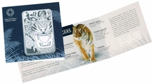 Lingote de Plata de 10 oz PAMP Tigre de Bengala Real