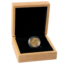 Moneda Soberano de Oro Victoria Jubileo en Cajita de Regalo