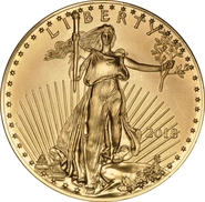 Moneda American Eagle de Oro de 1 oz 2018