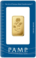 Lingote de Oro de 20 g PAMP Rosa